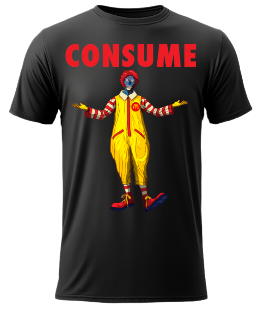 Consume – The Dudes T-Shirts